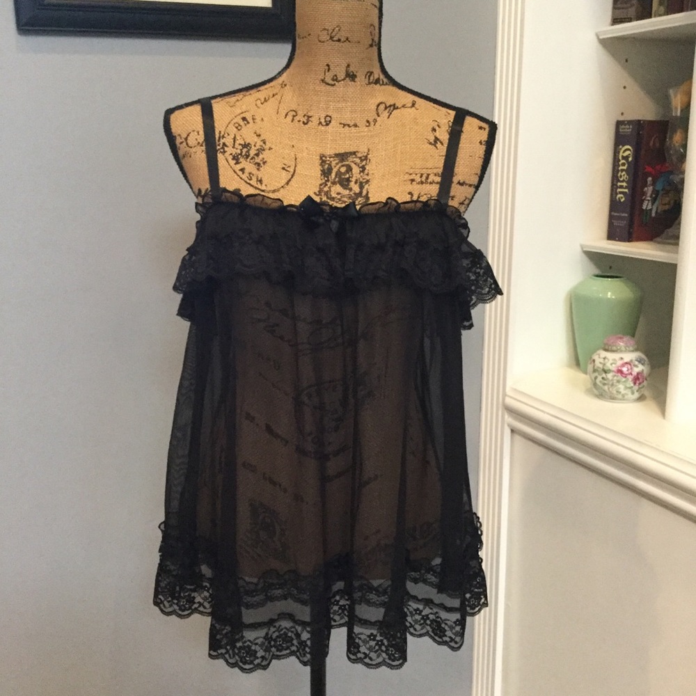 Victoria's Secret Black Label Sheer Nightie